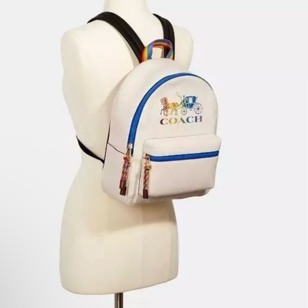 Coach Charlie Backpack Purse Pride Collection